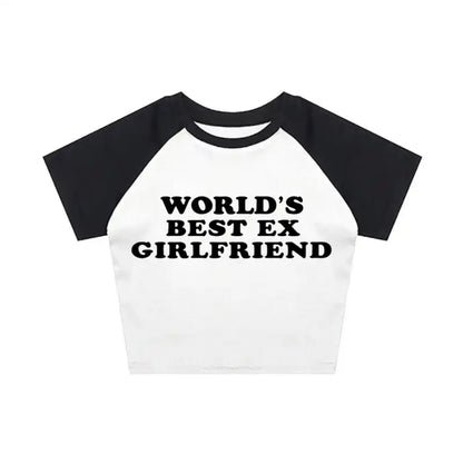 “BEST EX” CROPPED TEE