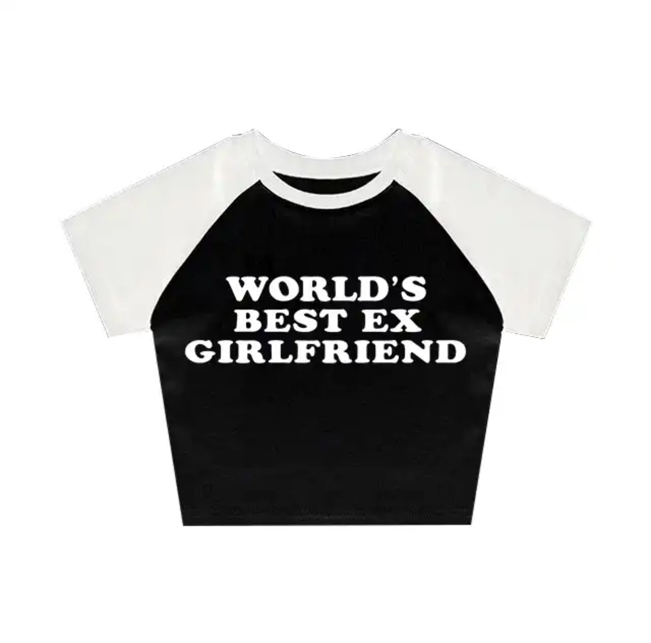 “BEST EX” CROPPED TEE